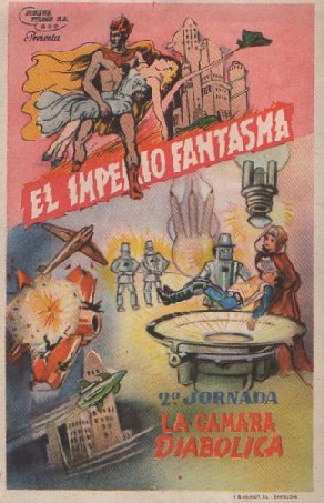 PROGRAMA DE CINE: EL IMPERIO FANTASMA 2ª JORNADA LA CÁMARA DIABÓLICA