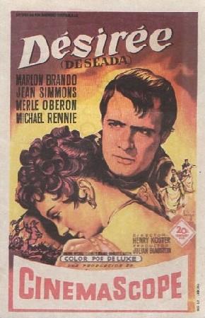 PROGRAMA DE CINE: DESIREÉ (DESEADA)