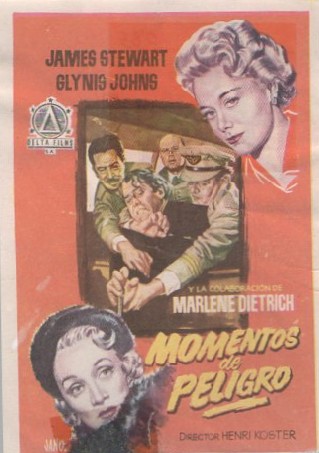 PROGRAMA DE CINE: MOMENTOS DE PELIGRO