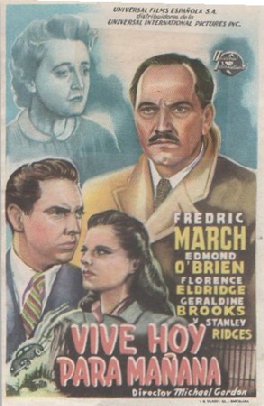 PROGRAMA DE CINE: VIVE HOY PARA MAÑANA