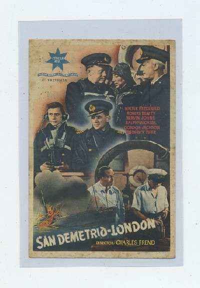 PROGRAMA DE CINE: SAN DEMETRIO-LONDON