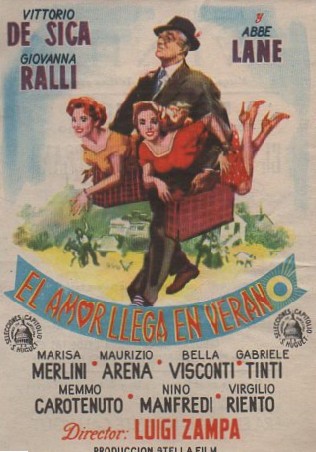 PROGRAMA DE CINE: EL AMOR LLEGA EN VERANO