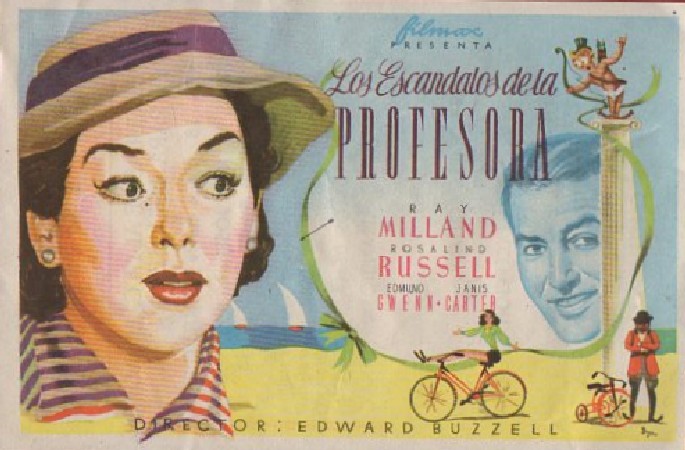 PROGRAMA DE CINE: LOS ESCANDALOS DE LA PROFESORA