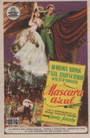 PROGRAMA DE CINE: MÁSCARA AZUL
