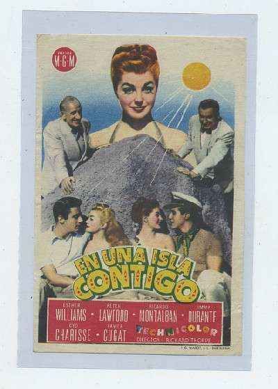 PROGRAMA DE CINE: EN UNA ISLA CONTIGO