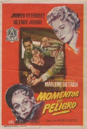 PROGRAMA DE CINE: MOMENTOS DE PELIGRO