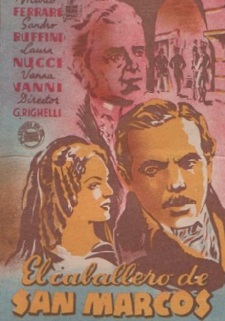 PROGRAMA DE CINE: EL CABALLERO DE SAN MARCOS