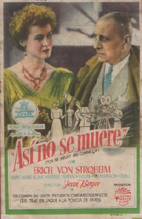 PROGRAMA DE CINE: ASÍ NO SE MUERE
