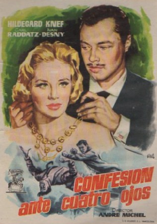 PROGRAMA DE CINE: CONFESIÓN ANTE CUATRO OJOS