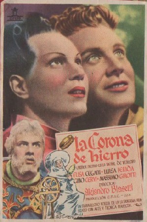 PROGRAMA DE CINE: LA CORONA DE HIERRO