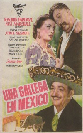 PROGRAMA DE CINE: UNA GALLEGA EN MEXICO