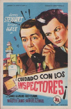 PROGRAMA DE CINE: CUIDADO CON LOS INSPECTORES