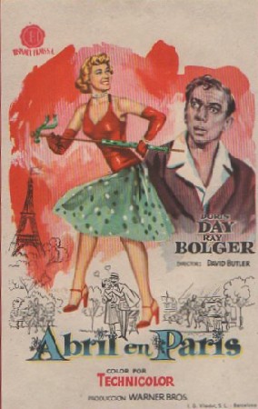 PROGRAMA DE CINE: ABRIL EN PARÍS