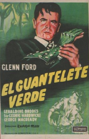 PROGRAMA DE CINE: EL GUANTELETE VERDE