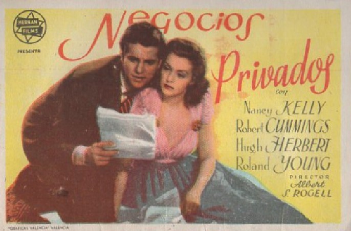 PROGRAMA DE CINE: NEGOCIOS PRIVADOS