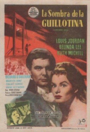 PROGRAMA DE CINE: LA SOMBRA DE LA GUILLOTINA