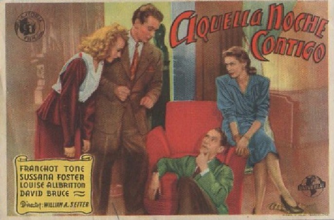PROGRAMA DE CINE: AQUELLA NOCHE CONTIGO