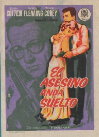 PROGRAMA DE CINE: EL ASESINO ANDA SUELTO