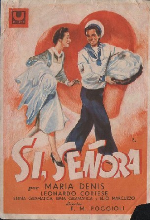 PROGRAMA DE CINE: SÍ, SEÑORA