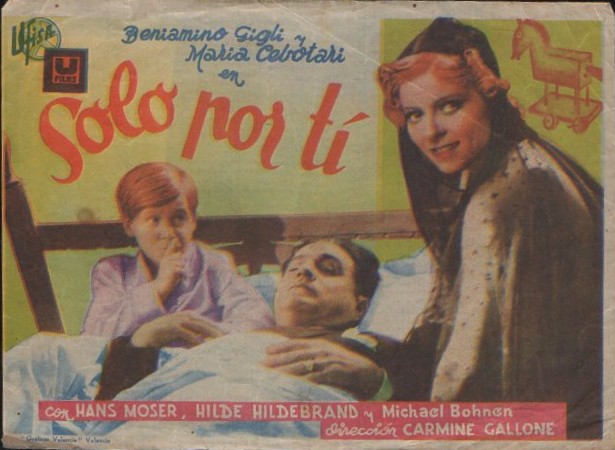 PROGRAMA DE CINE: SOLO POR TI