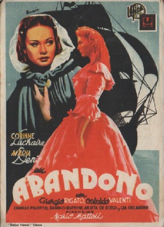 PROGRAMA DE CINE: ABANDONO