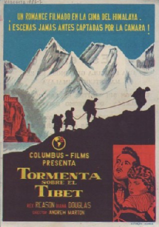 PROGRAMA DE CINE: TORMENTA SOBRE EL TIBET