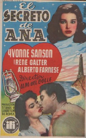 PROGRAMA DE CINE: EL SECRETO DE ANA