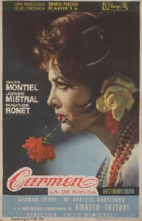 PROGRAMA DE CINE: CARMEN LA DE RONDA