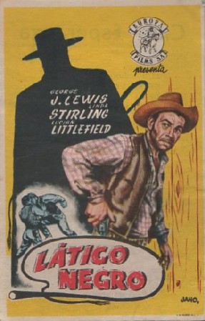 PROGRAMA DE CINE: LÁTIGO NEGRO