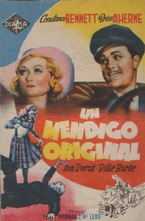 PROGRAMA DE CINE: UN MENDIGO ORIGINAL