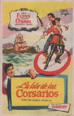 PROGRAMA DE CINE: LA ISLA DE LOS CORSARIOS