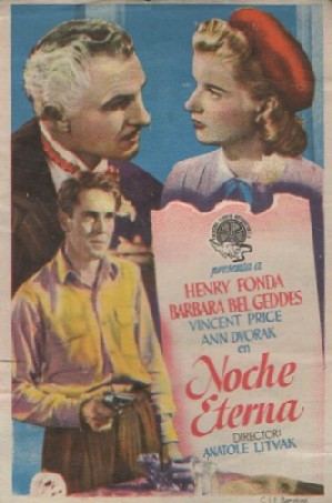 PROGRAMA DE CINE: NOCHE ETERNA