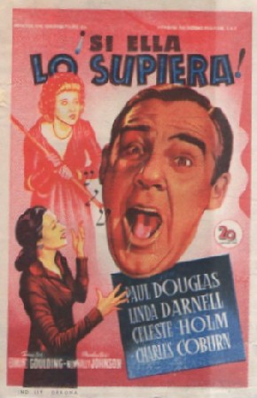 PROGRAMA DE CINE: ¡SI ELLA LO SUPIERA!