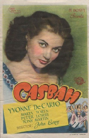 PROGRAMA DE CINE: CASBAH
