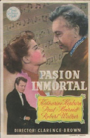 PROGRAMA DE CINE: PASION INMORTAL