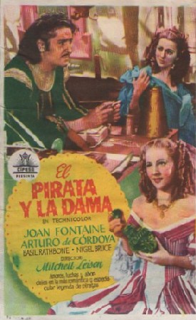 PROGRAMA DE CINE: EL PIRATA Y LA DAMA