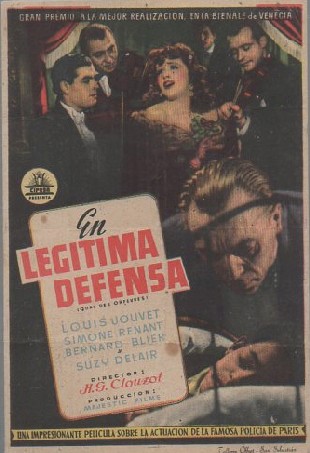 PROGRAMA DE CINE: EN LEGÍTIMA DEFENSA