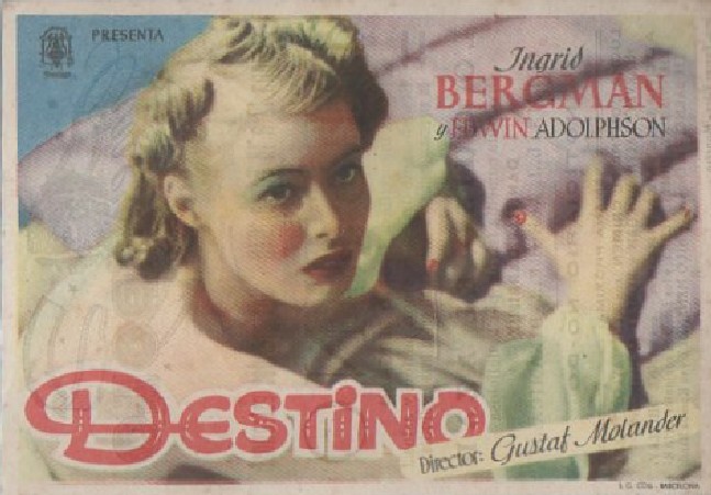 PROGRAMA DE CINE: DESTINO