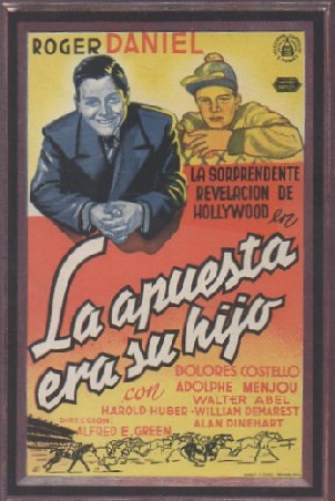PROGRAMA DE CINE: LA APUESTA ERA SU HIJO