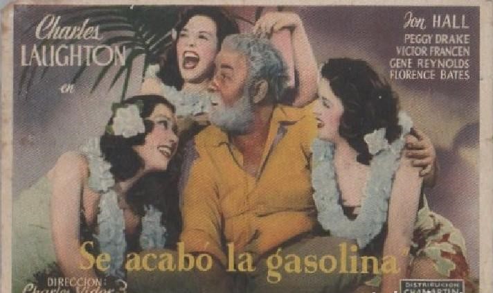 PROGRAMA DE CINE: SE ACABÓ LA GASOLINA