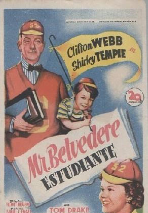 PROGRAMA DE CINE: MR BELVEDERE ESTUDIANTE