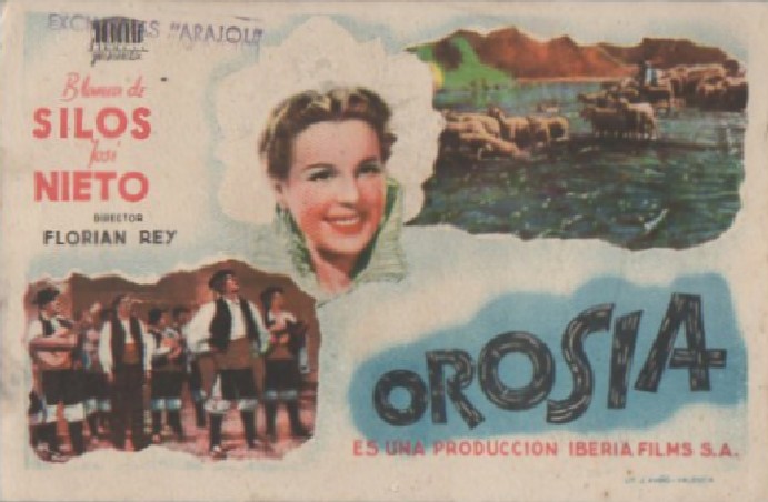 PROGRAMA DE CINE: OROSIA