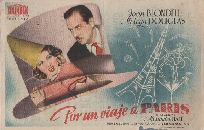PPROGRAMA DE CINE: POR UN VIAJE A PARÍS