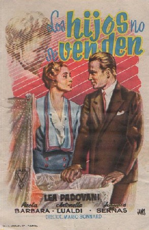 PROGRAMA DE CINE: LOS HIJOS NO SE VENDEN