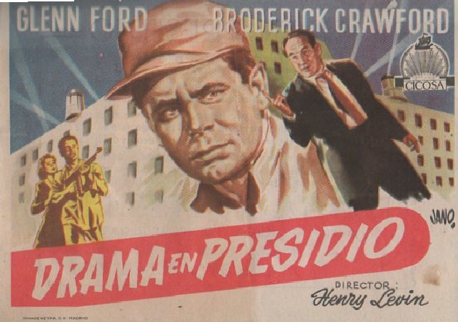 PROGRAMA DE CINE: DRAMA EN PRESIDIO