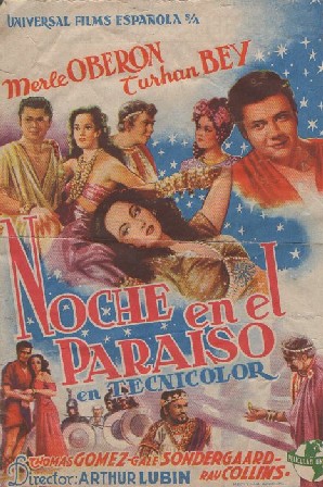 PROGRAMA DE CINE: NOCHE EN EL PARAÍSO