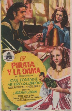 PROGRAMA DE CINE: EL PIRATA Y LA DAMA