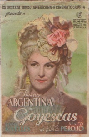 PROGRAMA DE CINE: GOYESCAS