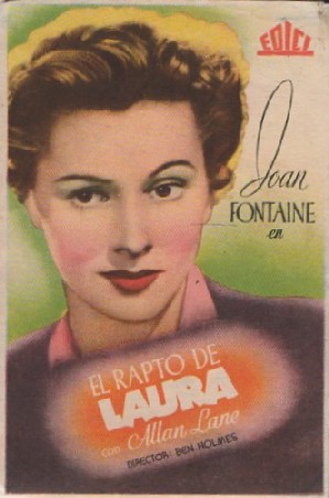 PROGRAMA DE CINE: EL RAPTO DE LAURA