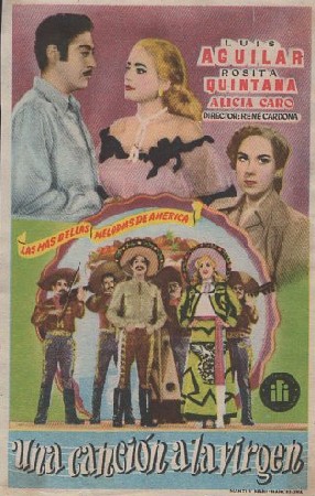 PROGRAMA DE CINE: UNA CANCIÓN A LA VIRGEN